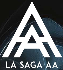 Logo de la saga AA écrit par Didier CANNIOUX Logo AA